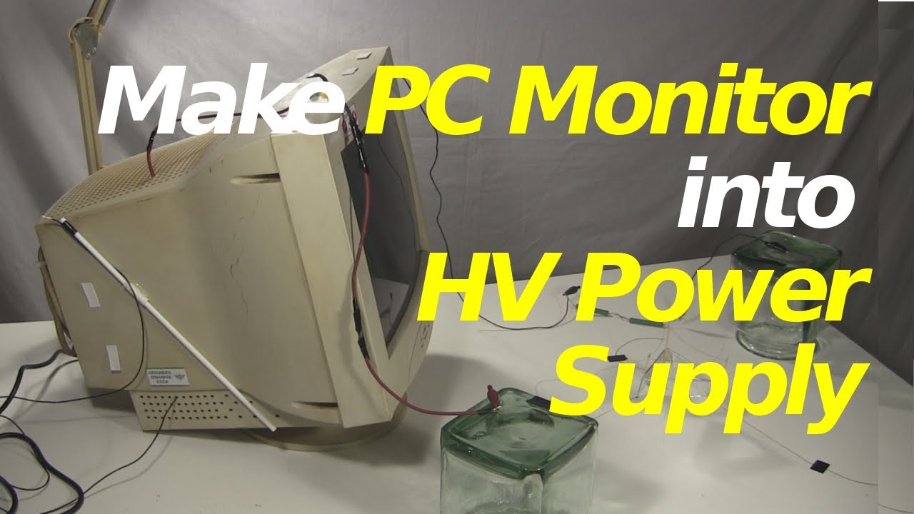 Computer monitor power supply